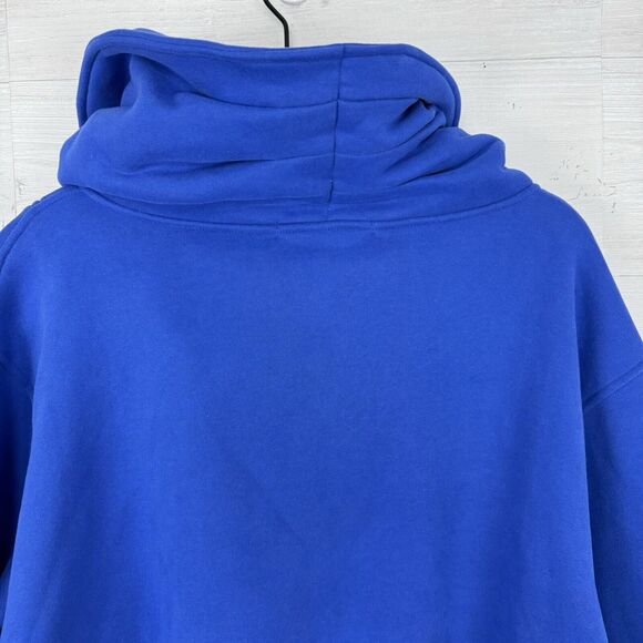Classic Zoey Zip Cowl Neck Fleece Sweatshirt Women 4XL by Michelle Mae Blue Soft - Picture 9 of 16